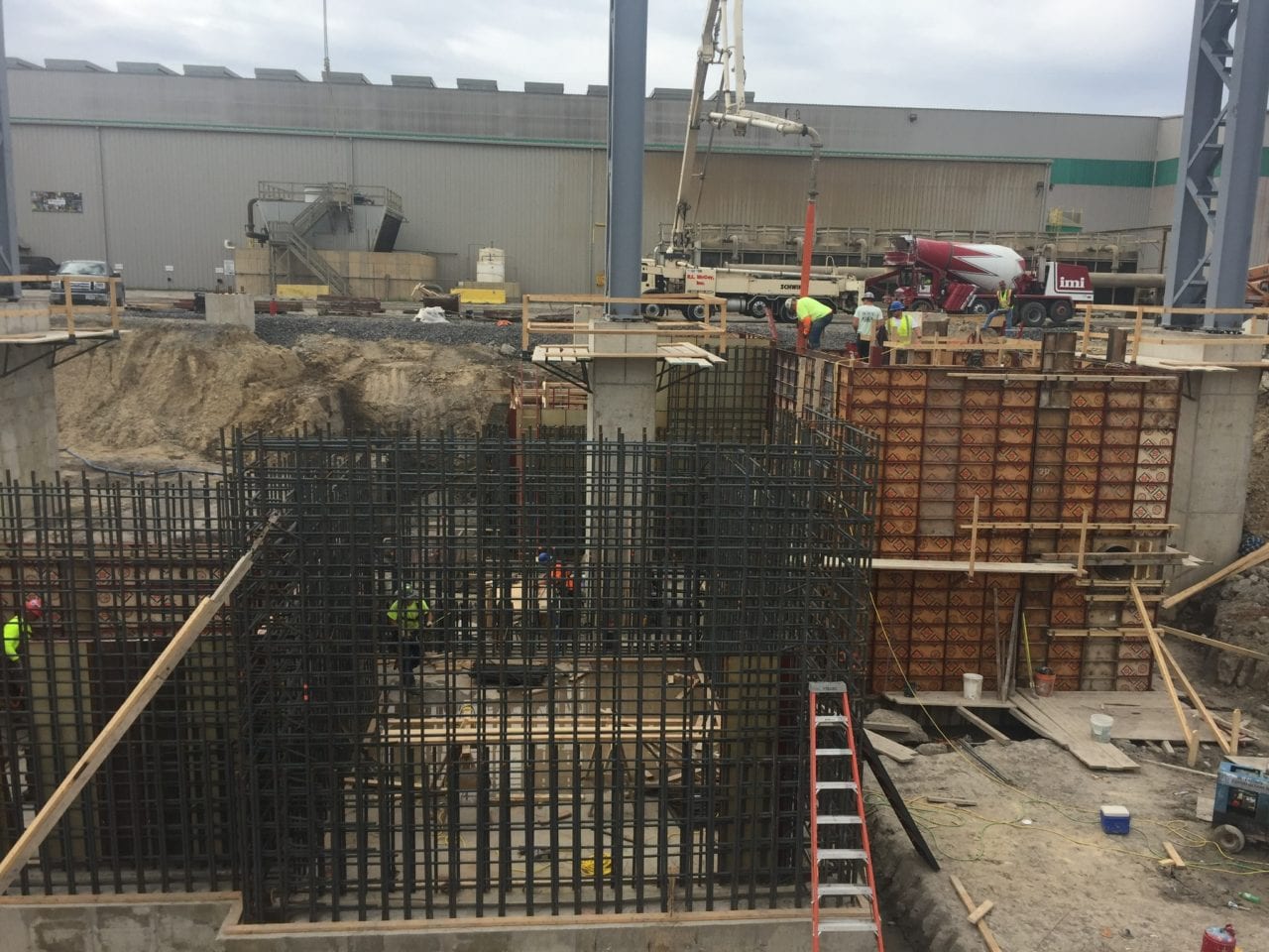 Steel Dynamics Rebar Mill Foundations | CSD Structural Engineers